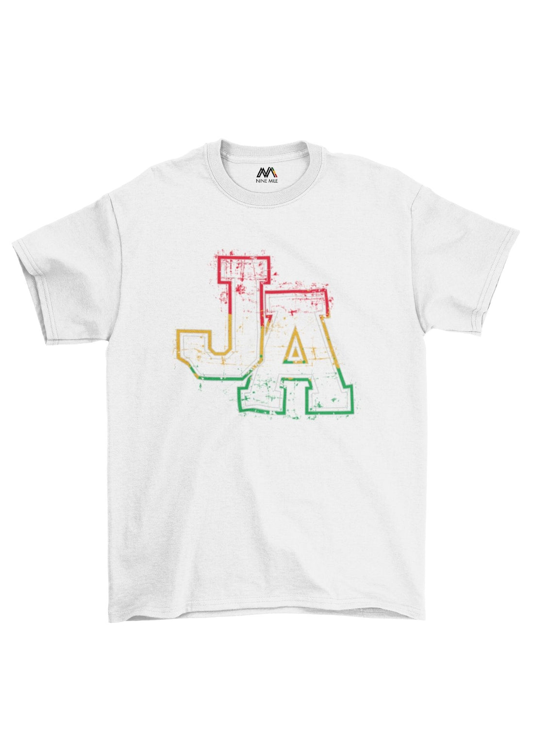 Jamaica 'JA' T-Shirt - Nine Mile Clothing 