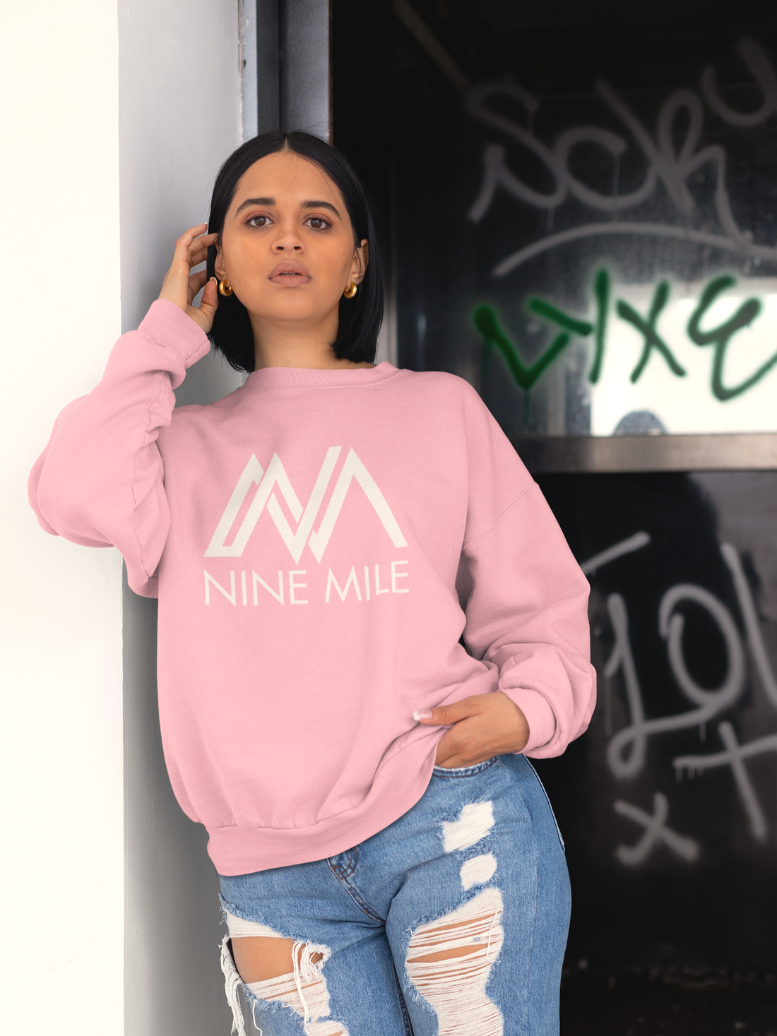 Nine Mile Vibes Sweatshirt - Nine Mile Clothing 