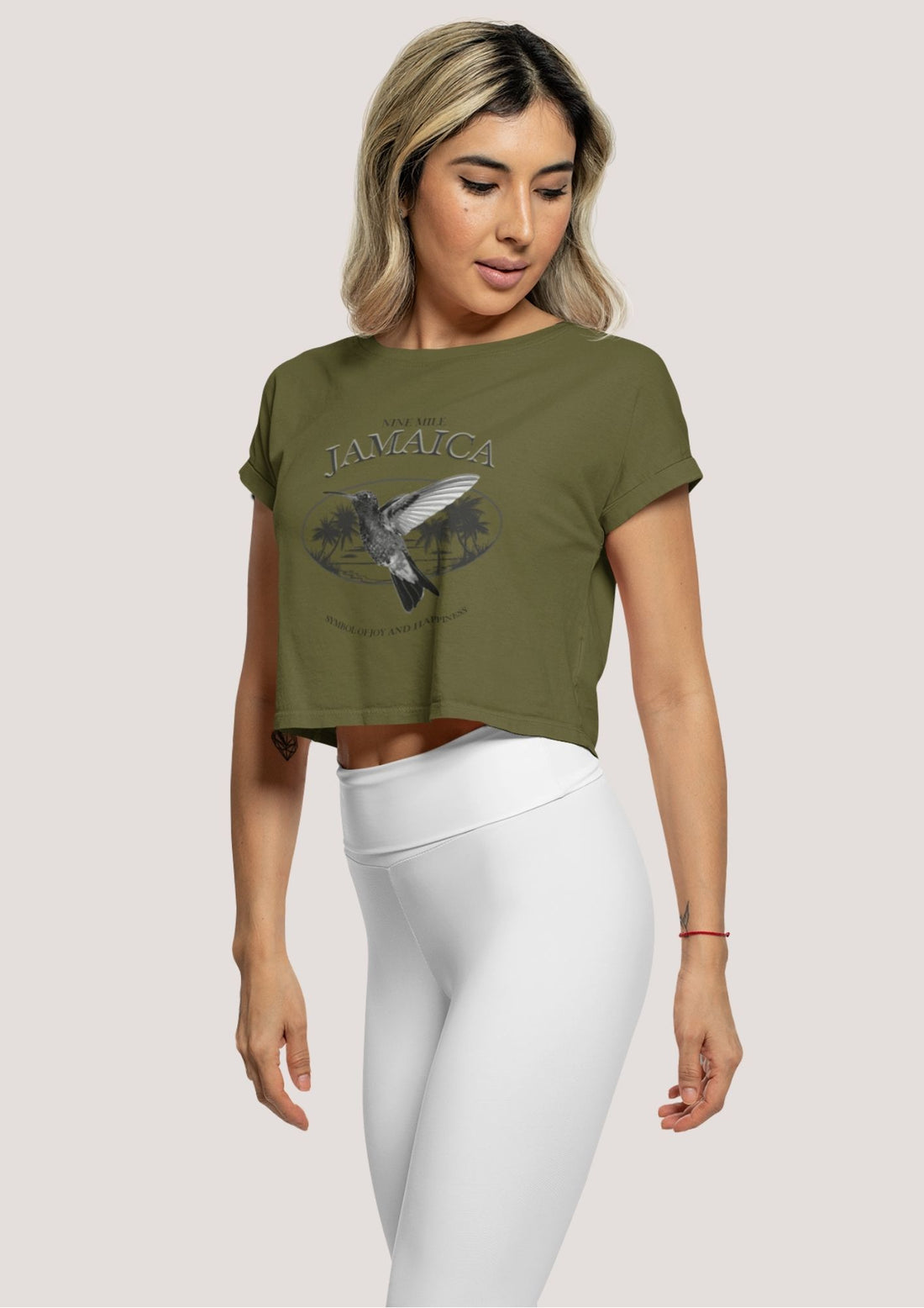 Nine Mile Hummingbird Women’s Crop Tee - Nine Mile Clothing 