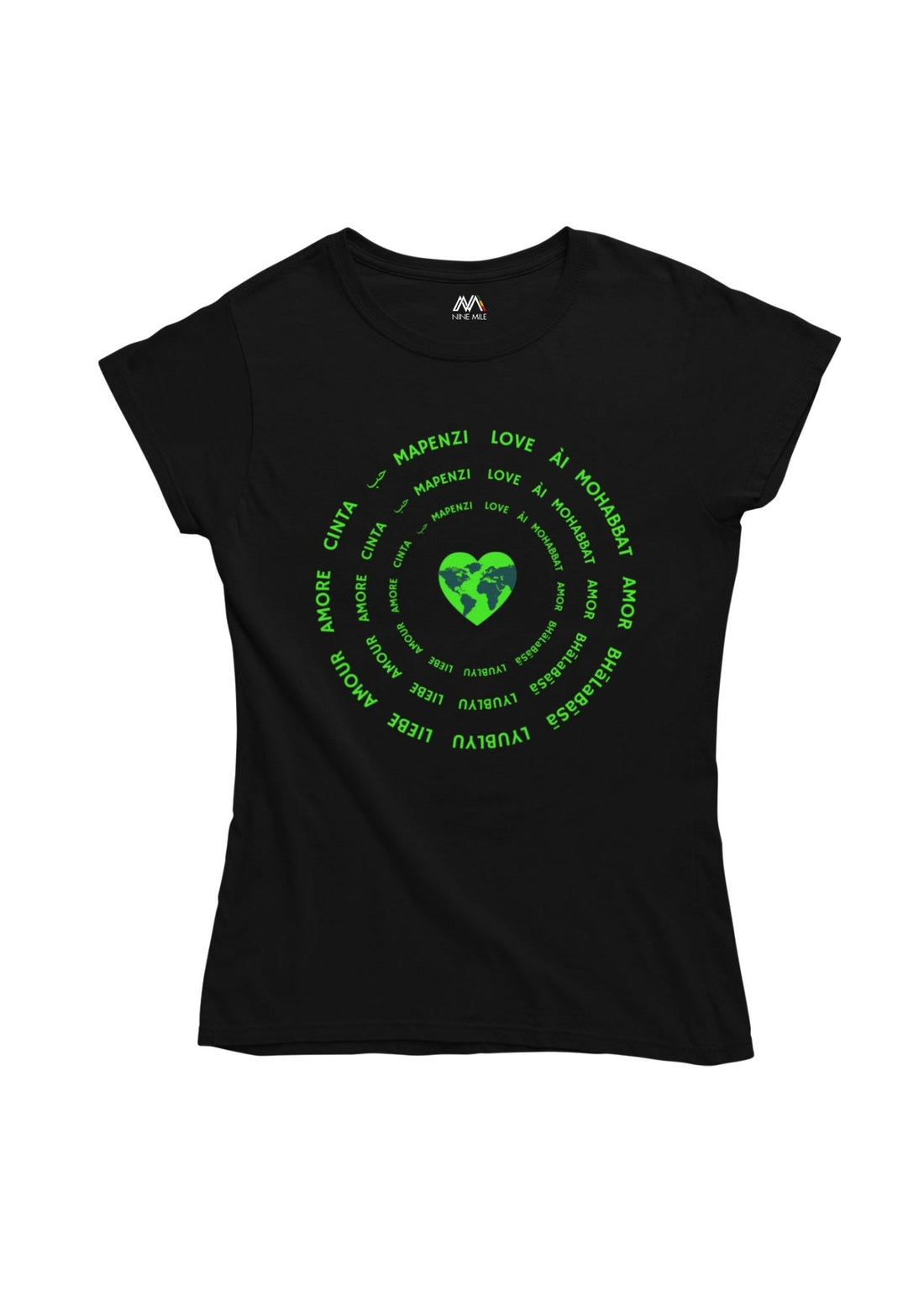 Speak Love T-Shirt - Nine Mile Clothing 