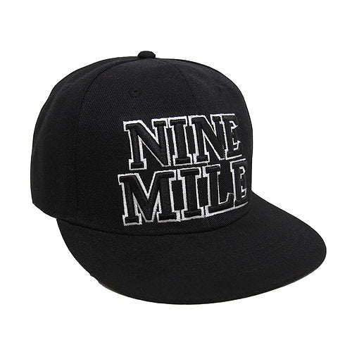 Nine Mile Reggae - Black Snapback Hat - Nine Mile Clothing 