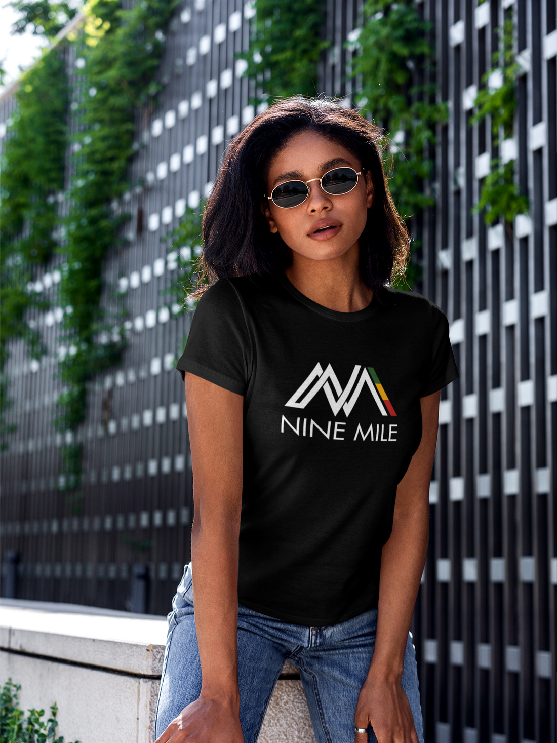 Women's Nine Mile Reggae Vibes short sleeve t-shirt - Nine Mile Clothing 