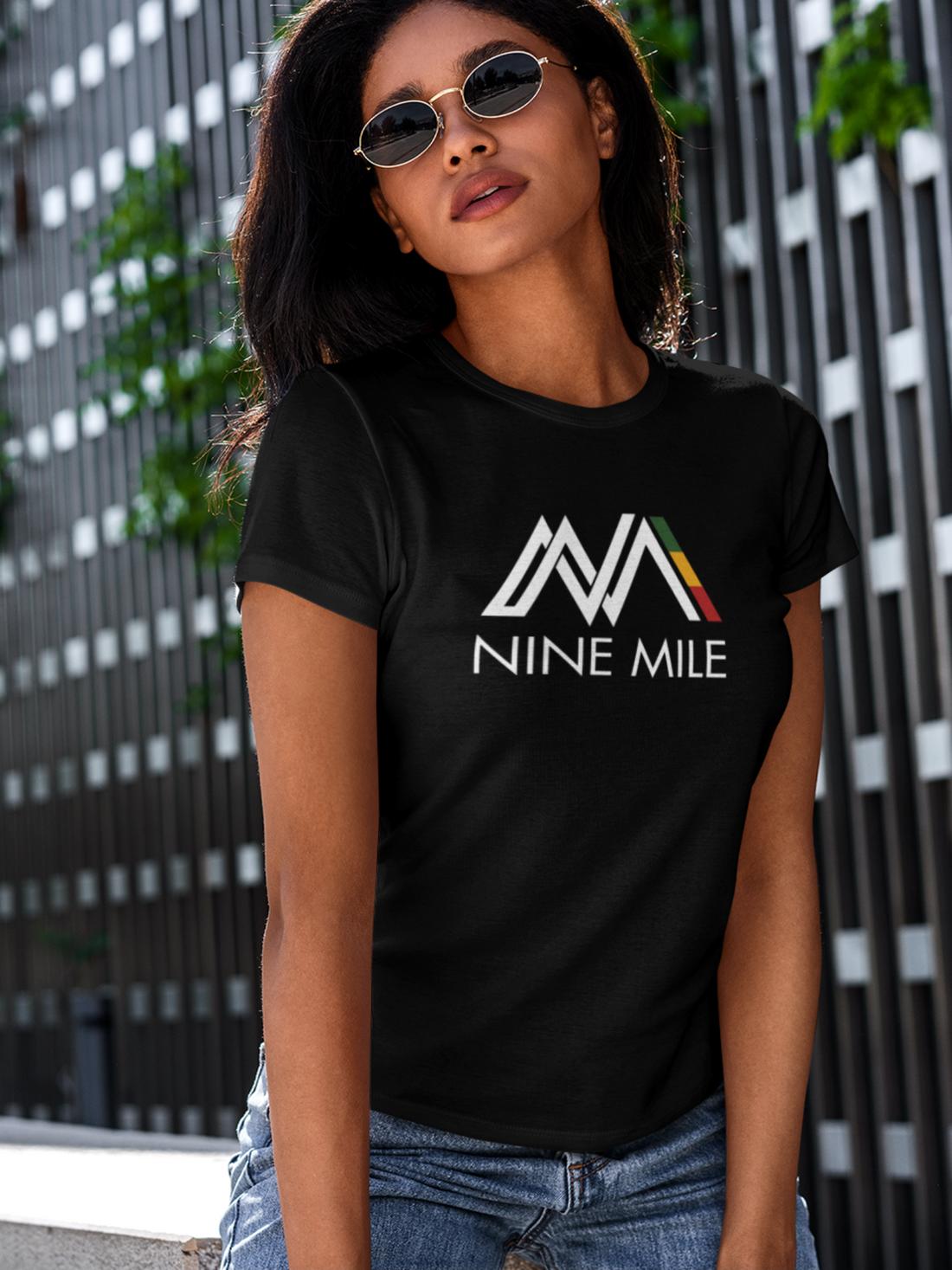 Women's Nine Mile Reggae Vibes short sleeve t-shirt - Nine Mile Clothing 