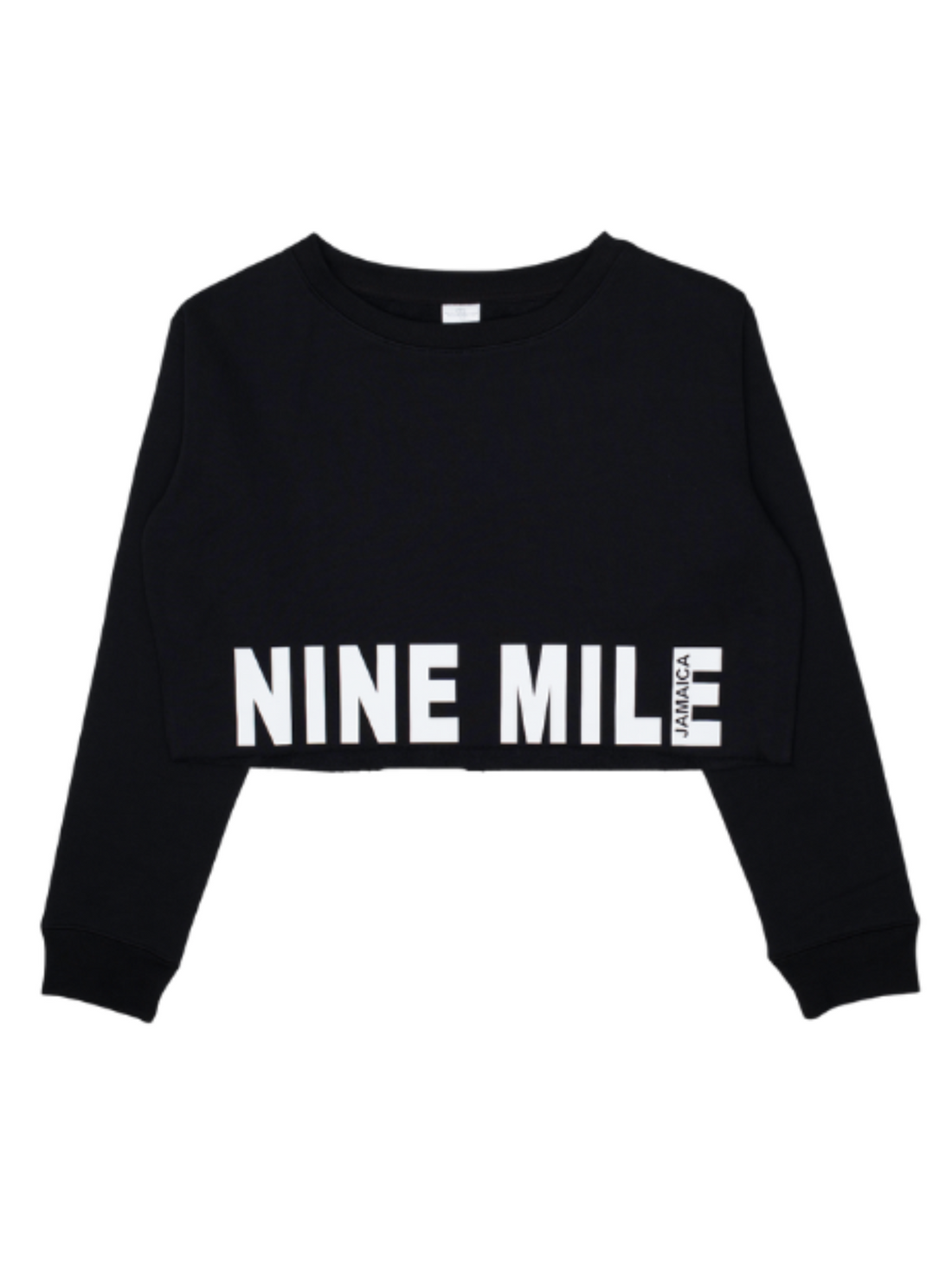 Nine Mile Hem Cut Low Crop Sweatshirt - Nine Mile Clothing 