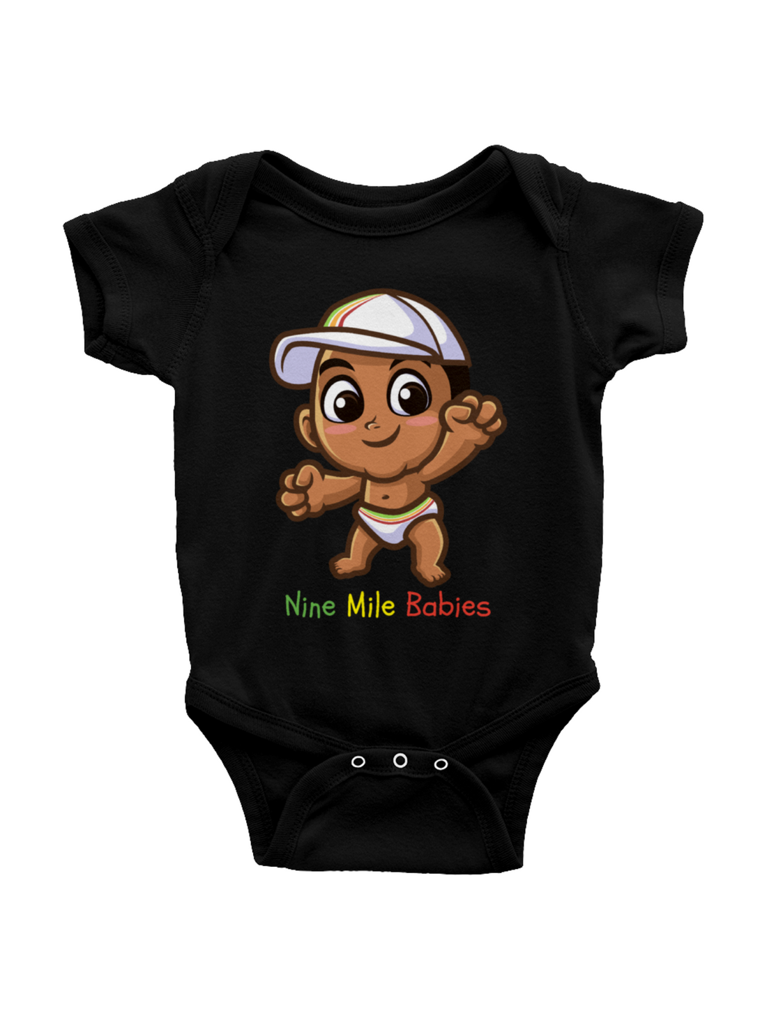 Nine Mile Babies Onesie - Cheeks - Nine Mile Clothing 