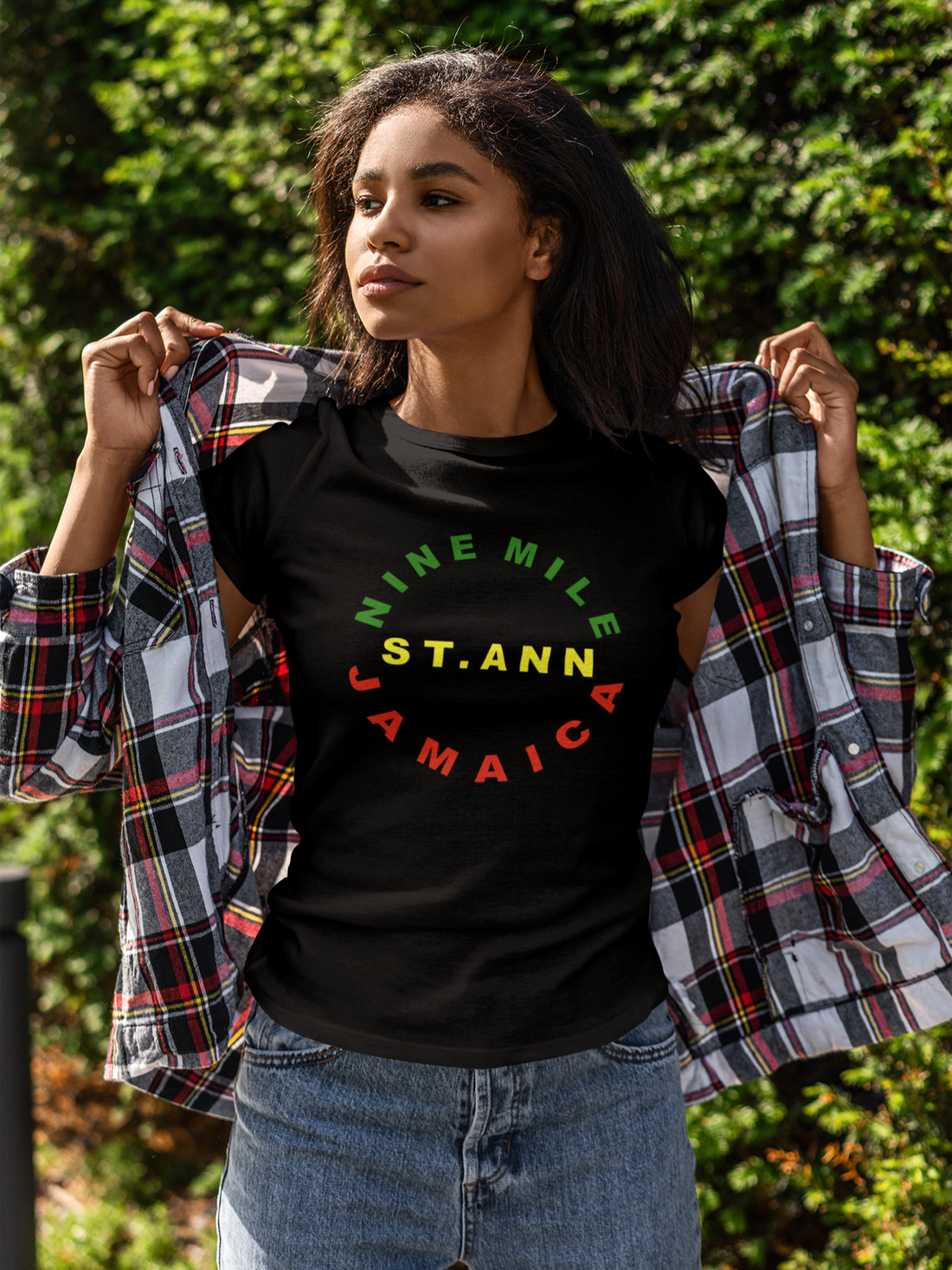 Nine Mile Plus Reggae Circle T-shirt - Nine Mile Clothing 