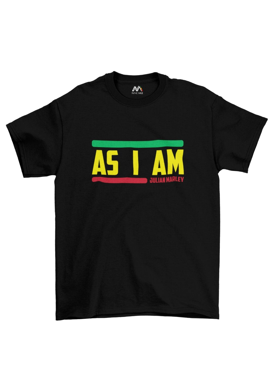 Julian Marley 'As I Am' Short-Sleeve Unisex T-Shirt - Nine Mile Clothing 