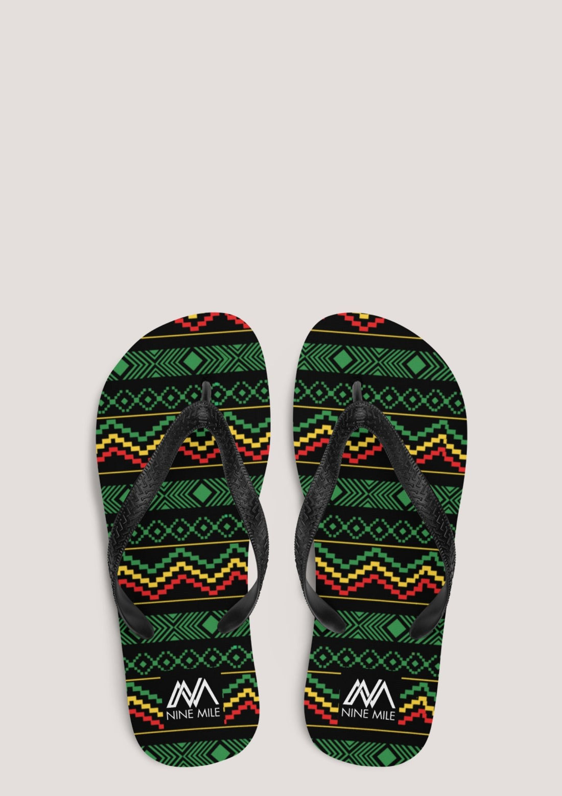 Nine Mile Reggae Playtime Flip-Flops - Nine Mile Clothing 