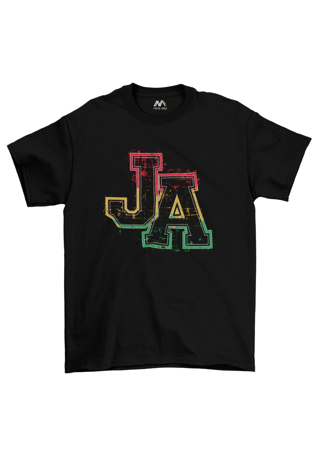 Jamaica 'JA' T-Shirt - Nine Mile Clothing 