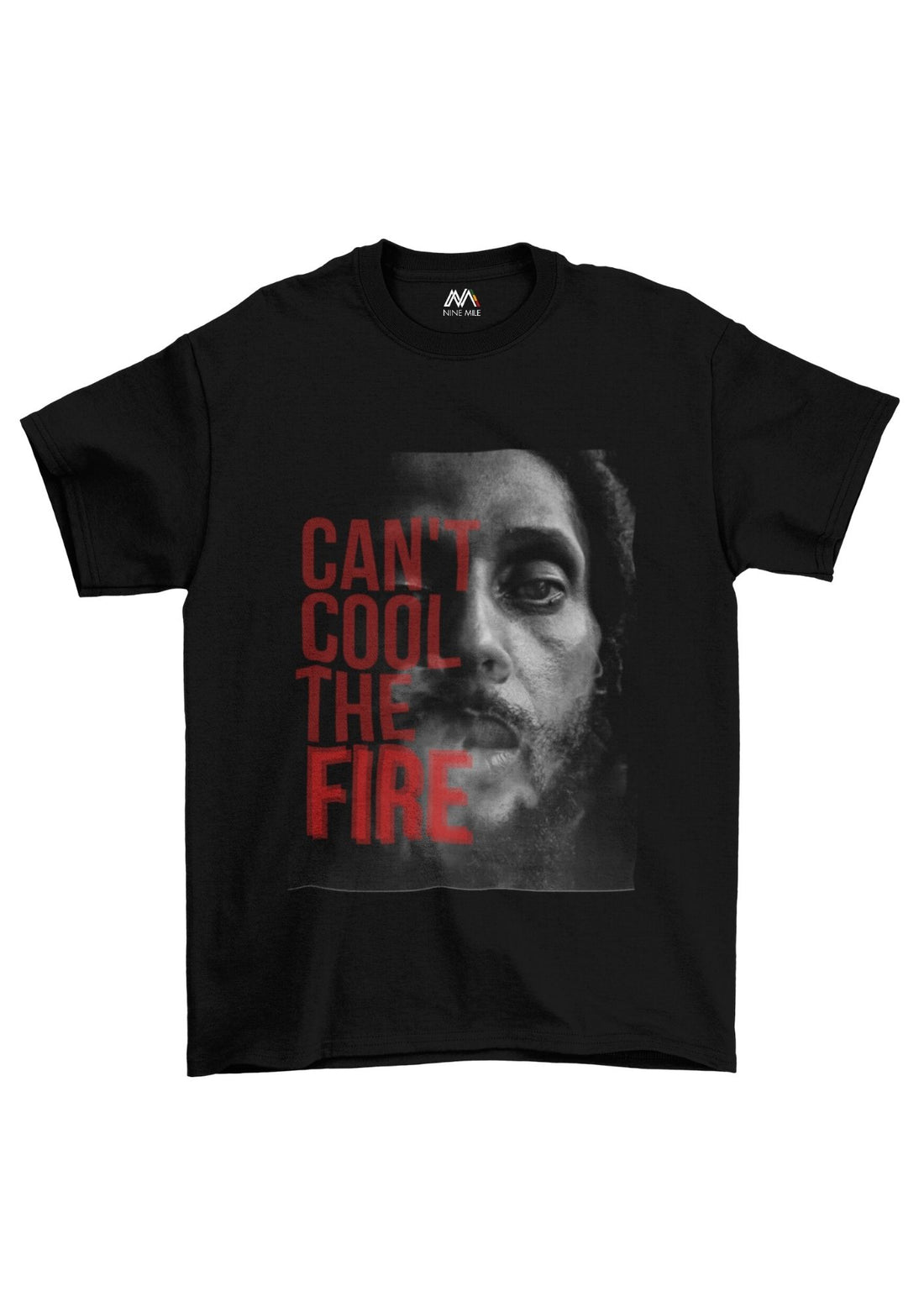 Julian Marley 'Can't Cool the Fire' Short-Sleeve Unisex T-Shirt - Nine Mile Clothing 