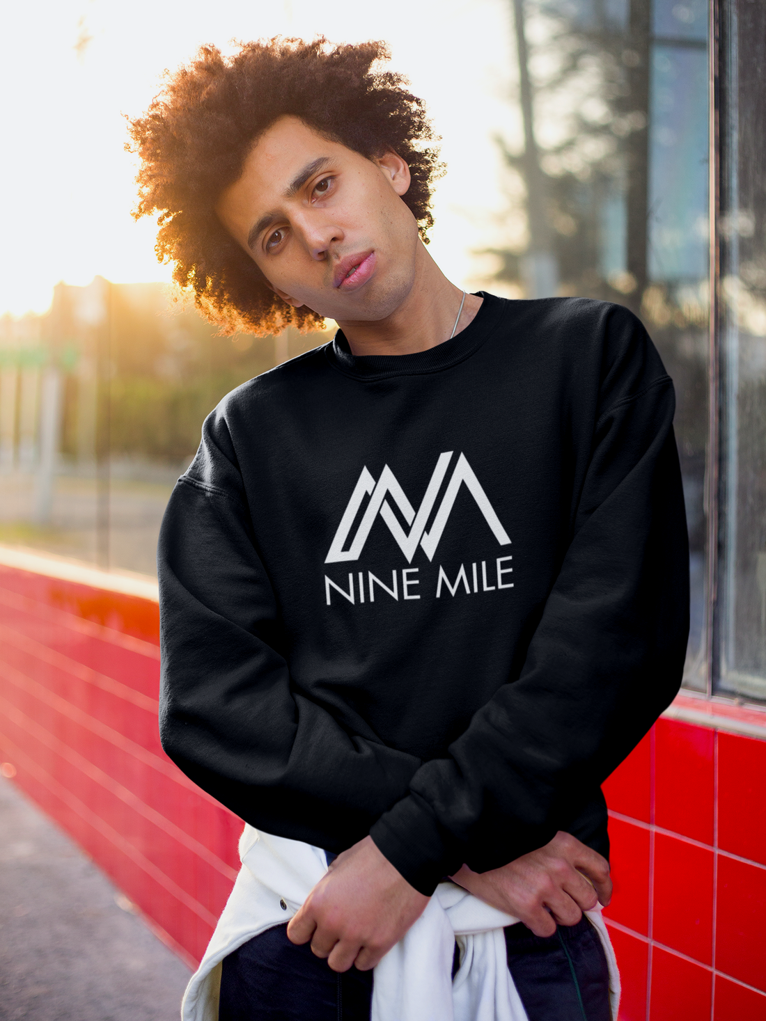 Nine Mile Vibes Sweatshirt - Nine Mile Clothing 