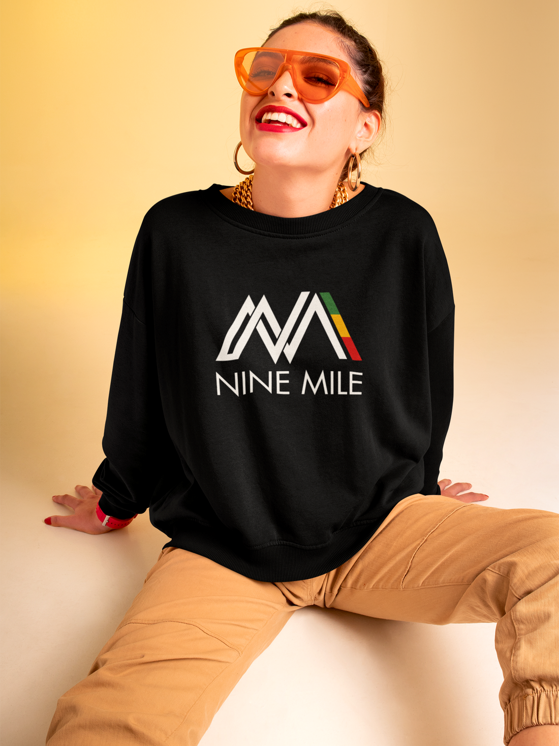 Nine Mile Reggae Vibes Sweatshirt - Nine Mile Clothing 