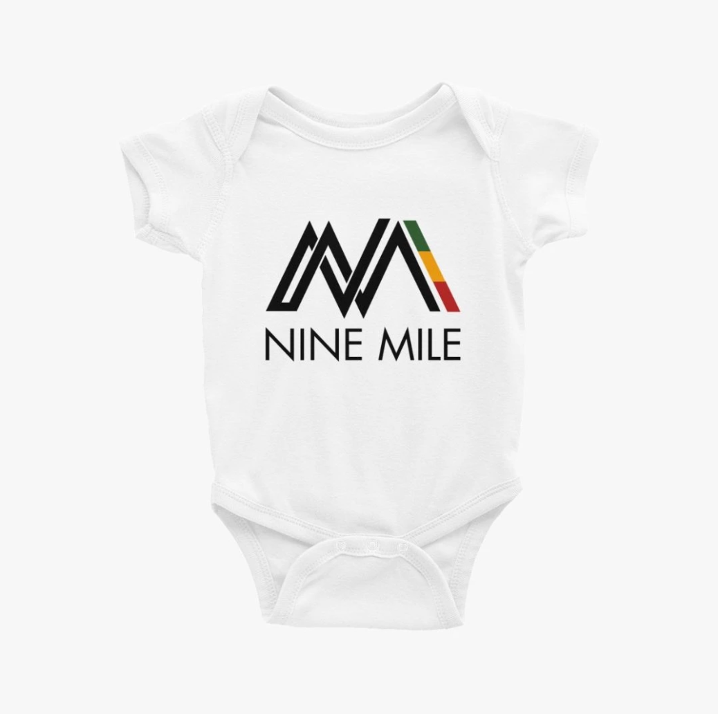 Nine Mile Reggae Vibes - Baby Onesie - Nine Mile Clothing 