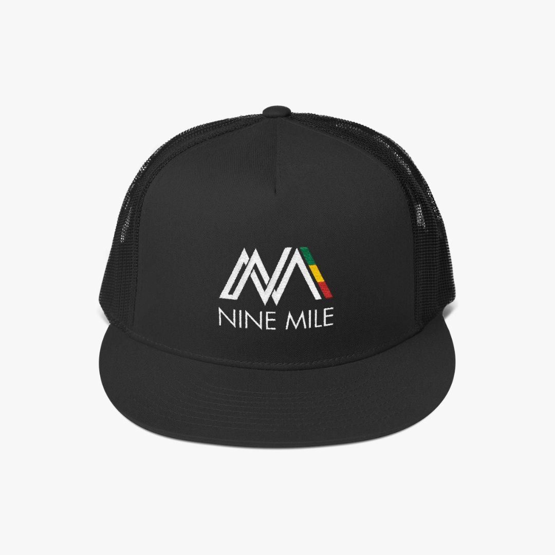 Nine Mile Reggae Vibes Trucker Hat - Nine Mile Clothing 