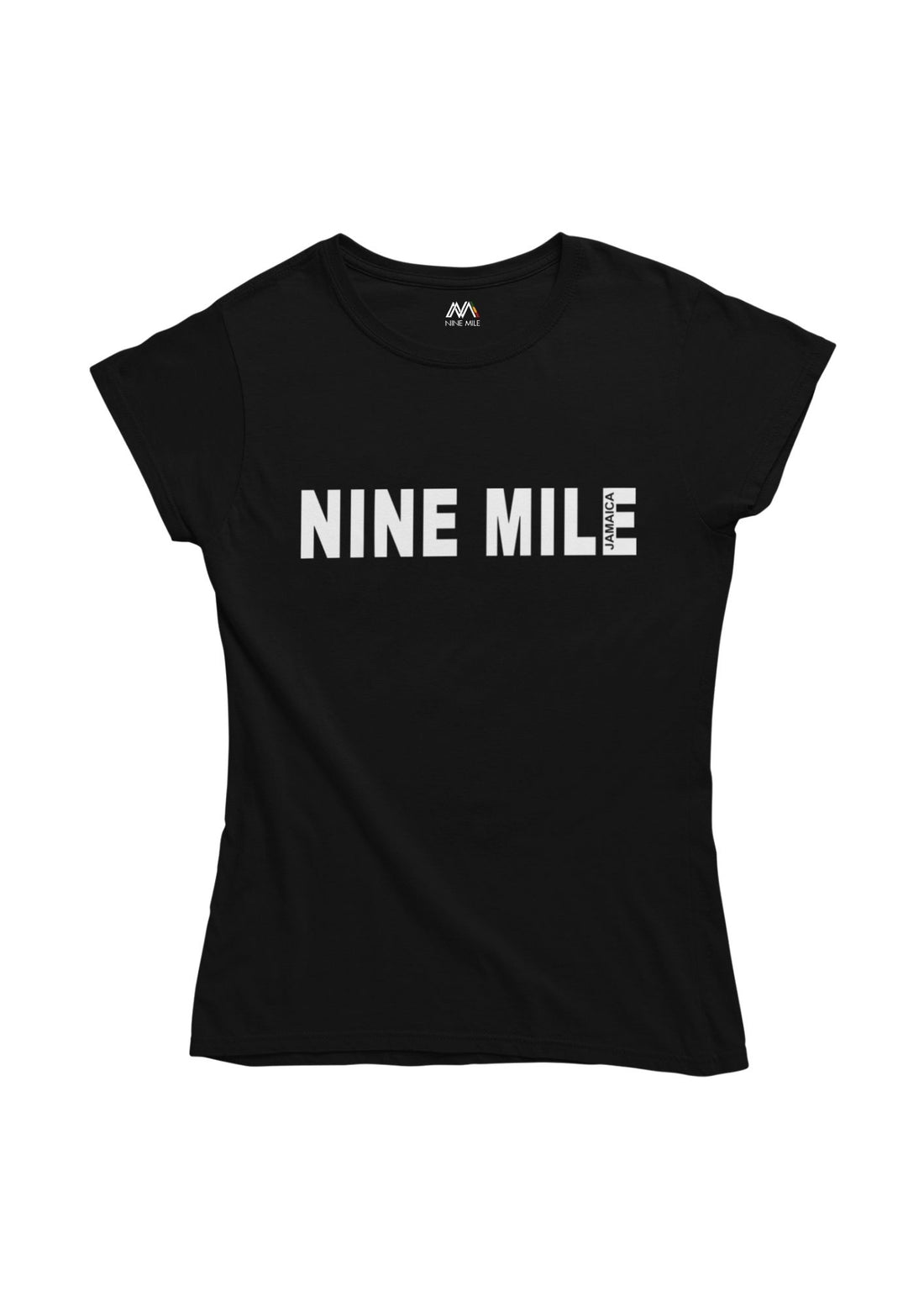 Nine Mile Plus Bold Black T-shirt - Nine Mile Clothing 