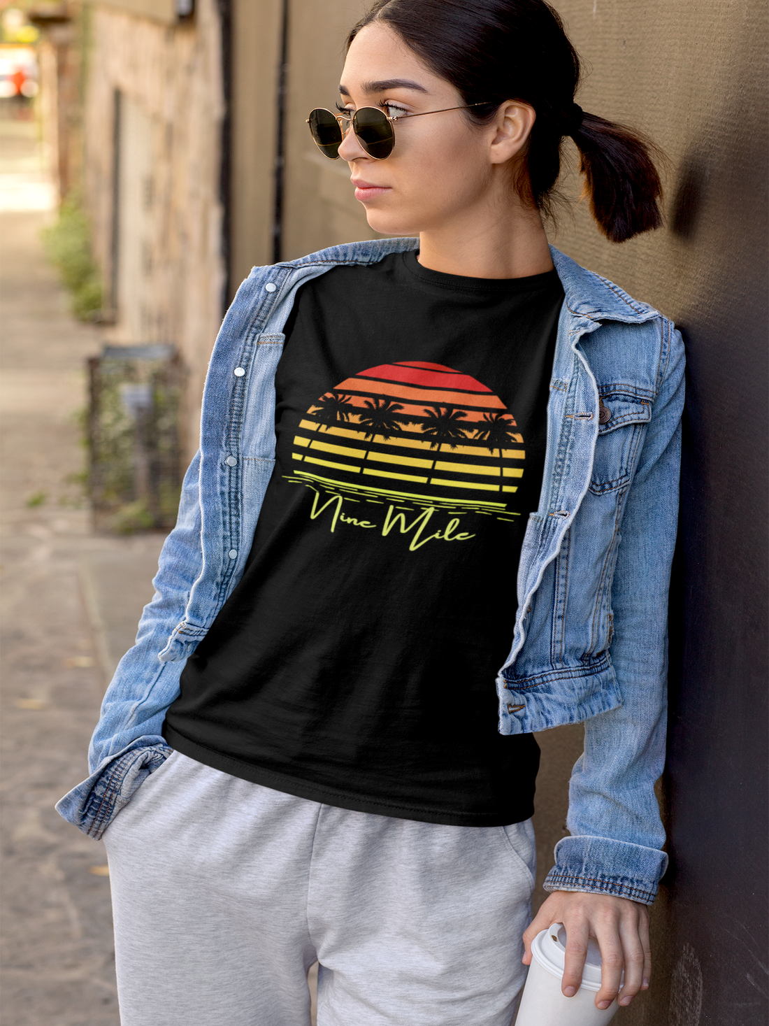 Nine Mile Sunset Short-Sleeve Unisex T-Shirt - Nine Mile Clothing 