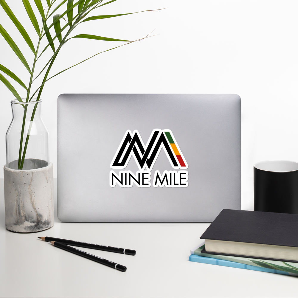 Nine Mile Reggae Vibes Bubble-Free Stickers - Nine Mile Clothing 
