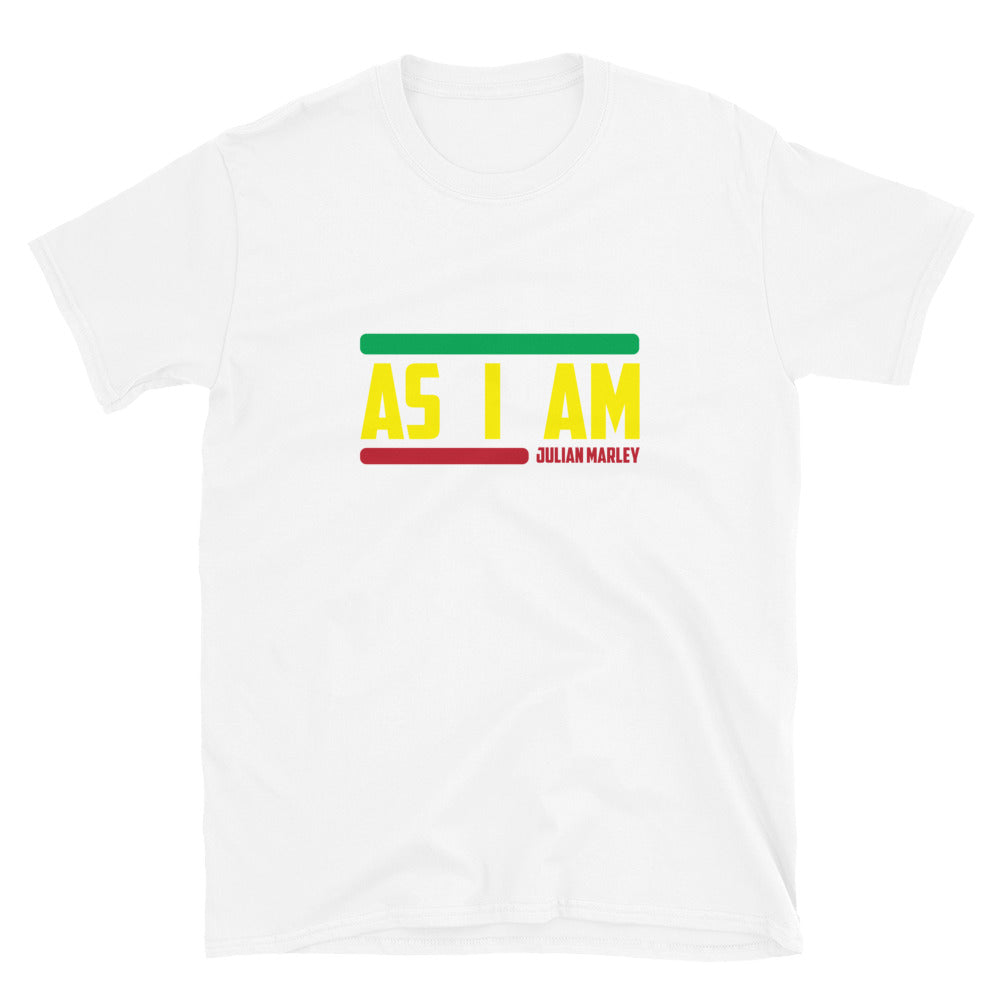 Julian Marley 'As I Am' Short-Sleeve Unisex T-Shirt - Nine Mile Clothing 